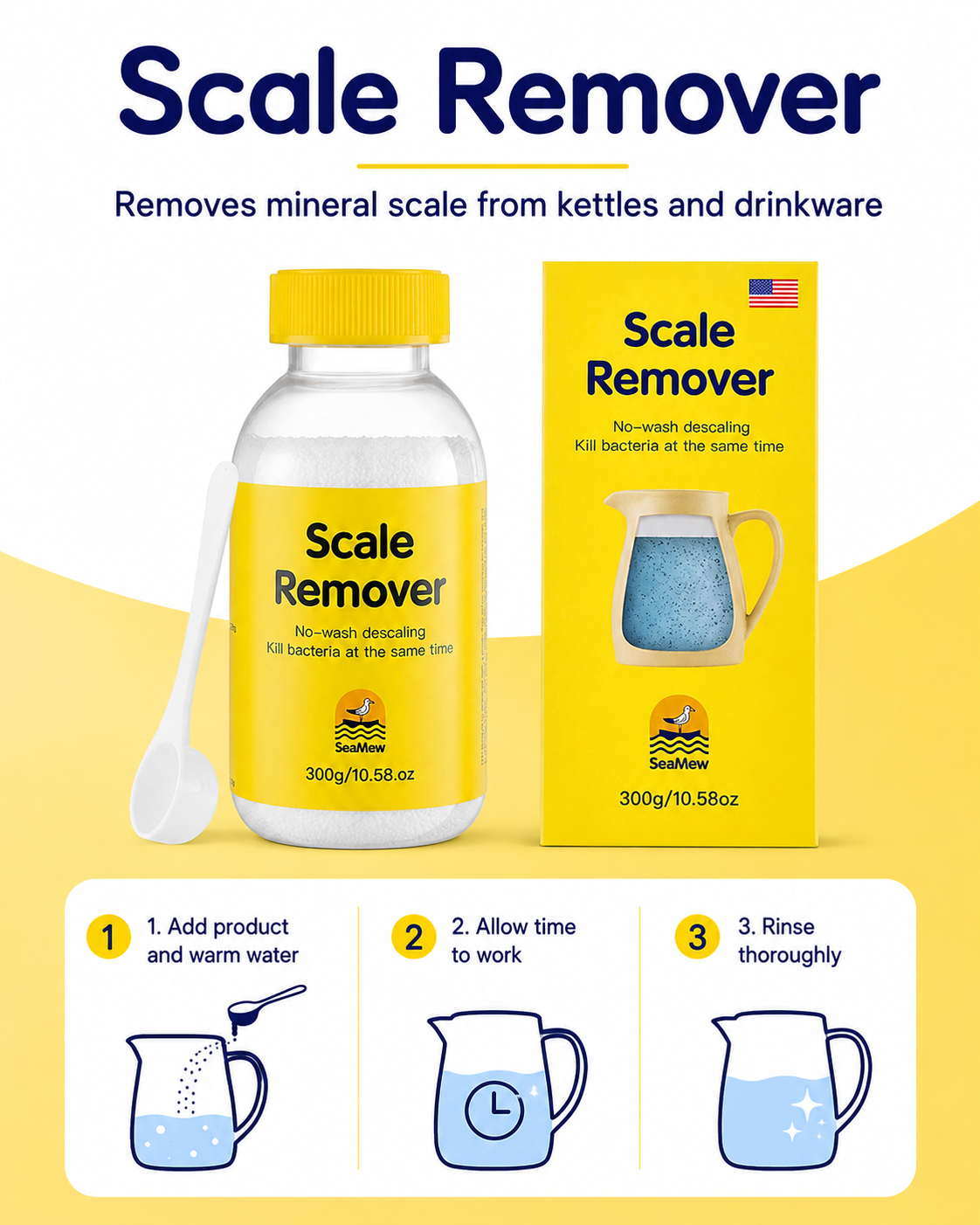 SeaMew Scale Remover English usage guide