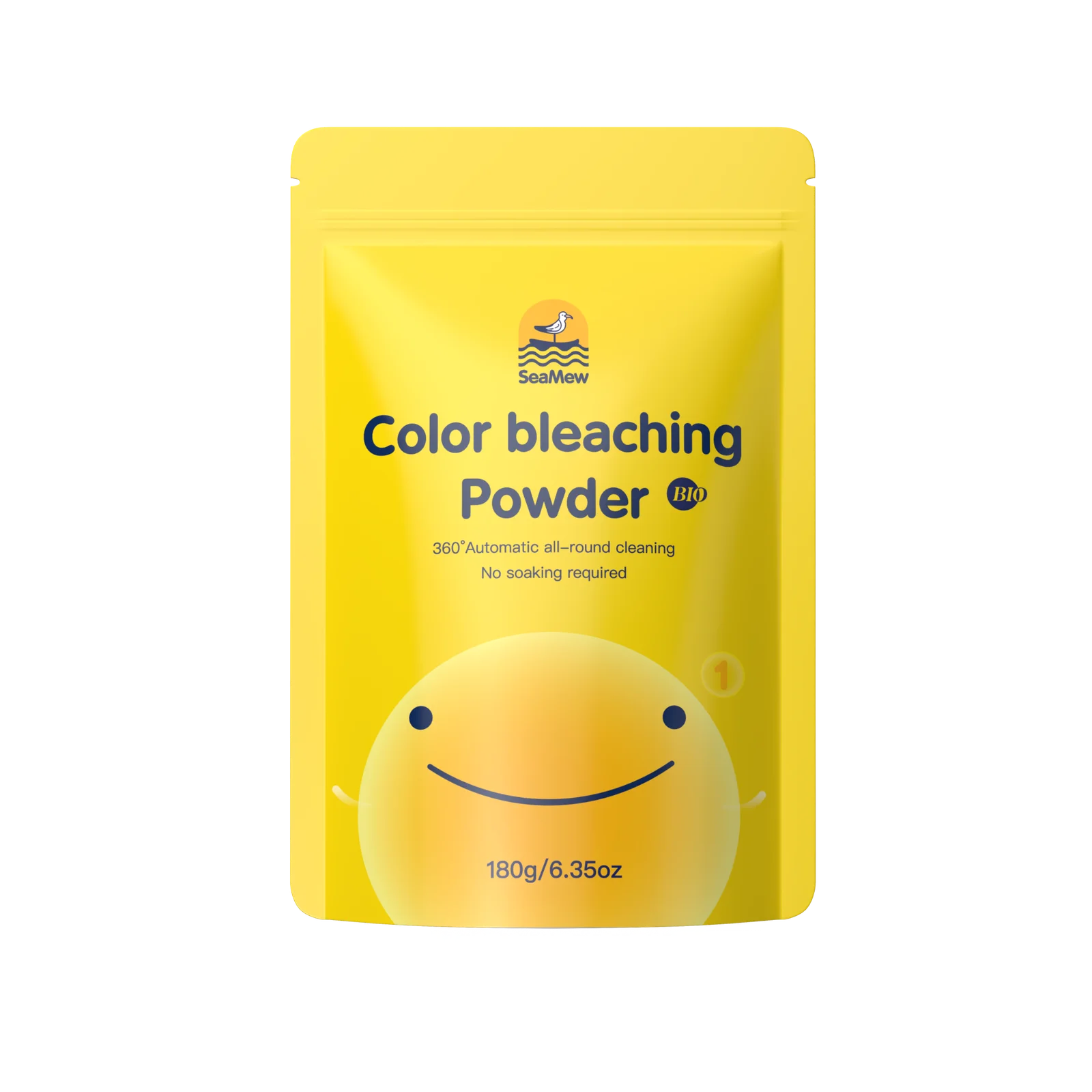SeaMew Color Bleaching Powder yellow refill pouch